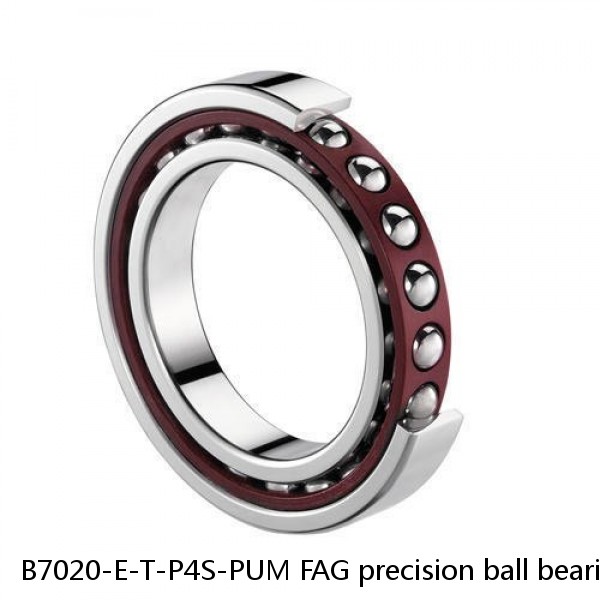 B7020-E-T-P4S-PUM FAG precision ball bearings