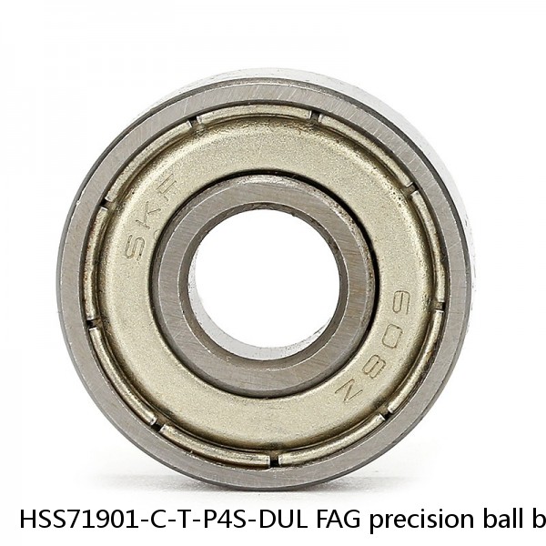 HSS71901-C-T-P4S-DUL FAG precision ball bearings
