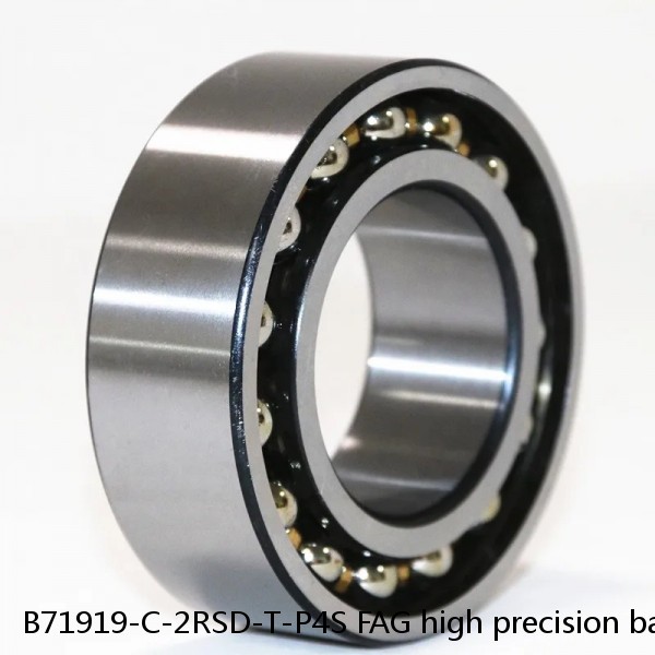 B71919-C-2RSD-T-P4S FAG high precision ball bearings