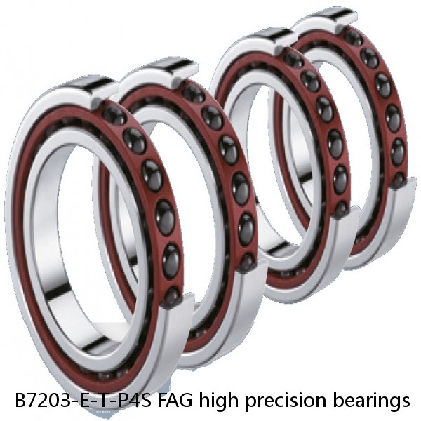 B7203-E-T-P4S FAG high precision bearings