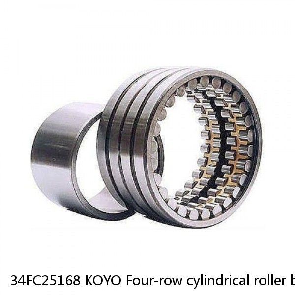 34FC25168 KOYO Four-row cylindrical roller bearings #1 small image