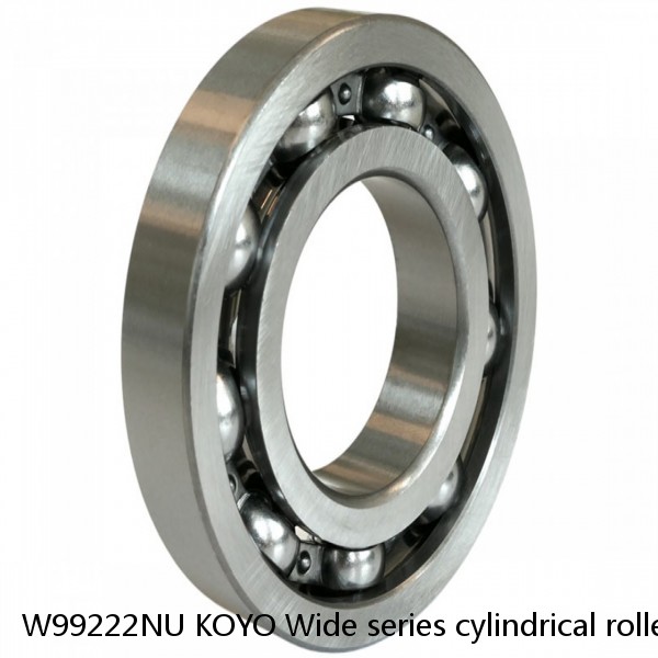 W99222NU KOYO Wide series cylindrical roller bearings #1 small image