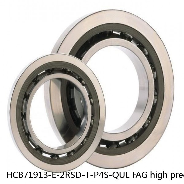 HCB71913-E-2RSD-T-P4S-QUL FAG high precision ball bearings #1 small image