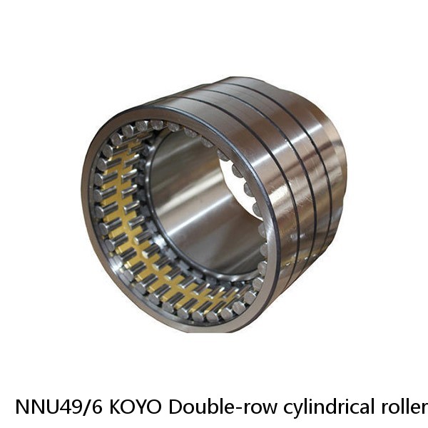 NNU49/6 KOYO Double-row cylindrical roller bearings #1 image