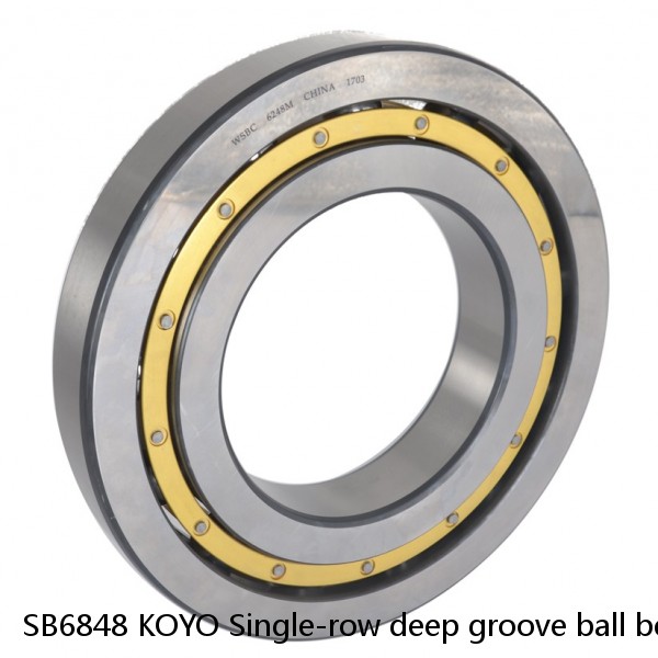 SB6848 KOYO Single-row deep groove ball bearings #1 image
