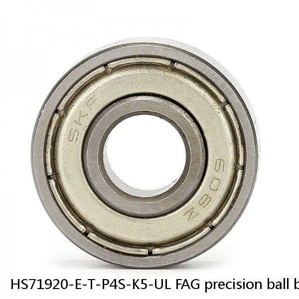 HS71920-E-T-P4S-K5-UL FAG precision ball bearings #1 image