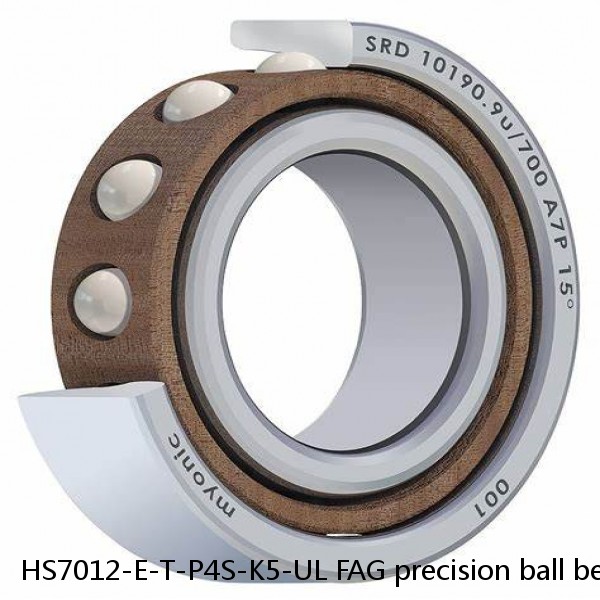 HS7012-E-T-P4S-K5-UL FAG precision ball bearings #1 image