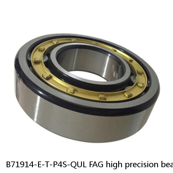 B71914-E-T-P4S-QUL FAG high precision bearings #1 image