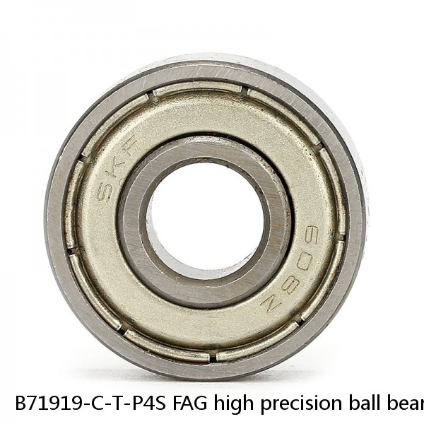 B71919-C-T-P4S FAG high precision ball bearings #1 image