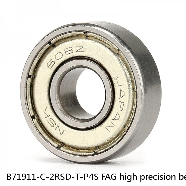 B71911-C-2RSD-T-P4S FAG high precision bearings #1 image