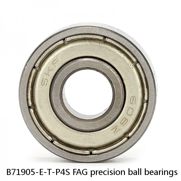 B71905-E-T-P4S FAG precision ball bearings #1 image