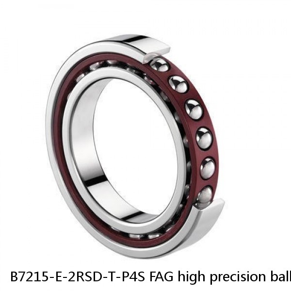 B7215-E-2RSD-T-P4S FAG high precision ball bearings #1 image